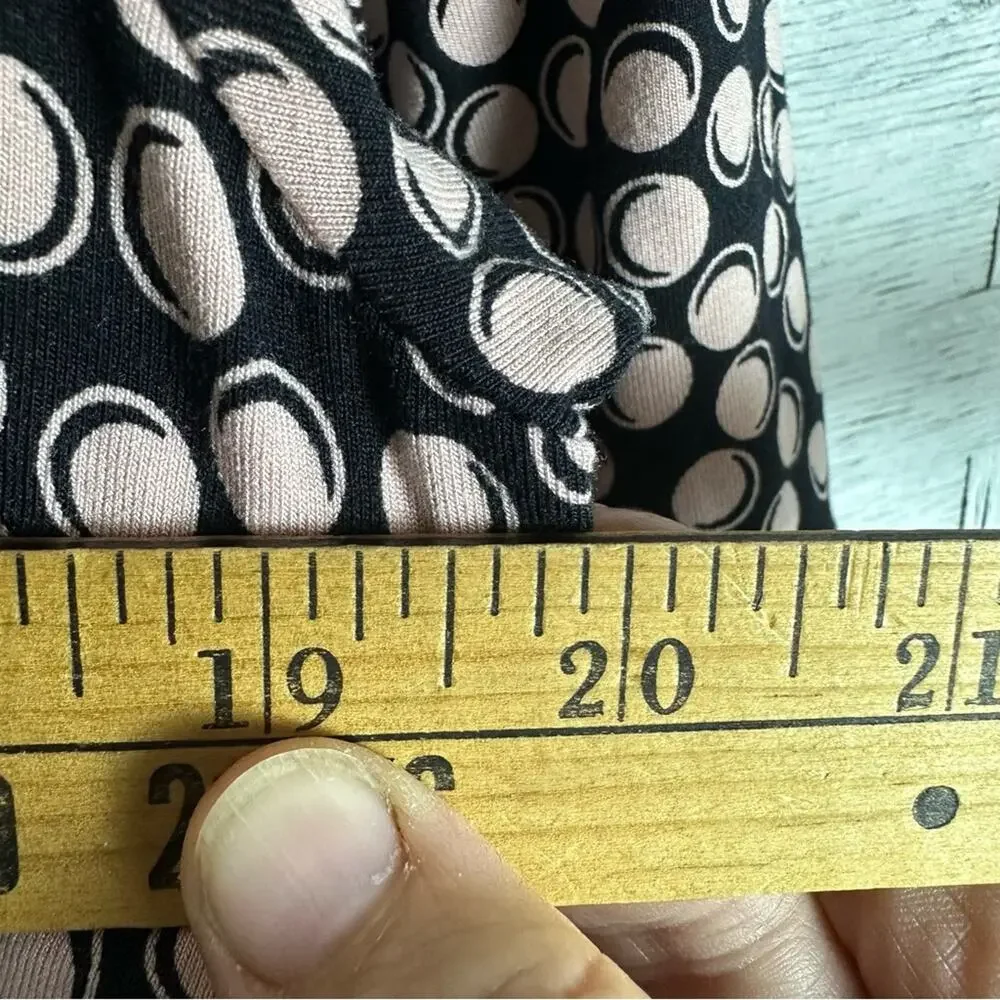 Boden 'Joanna' stretch faux wrap top ruching puff sleeve bubble‎ print soft